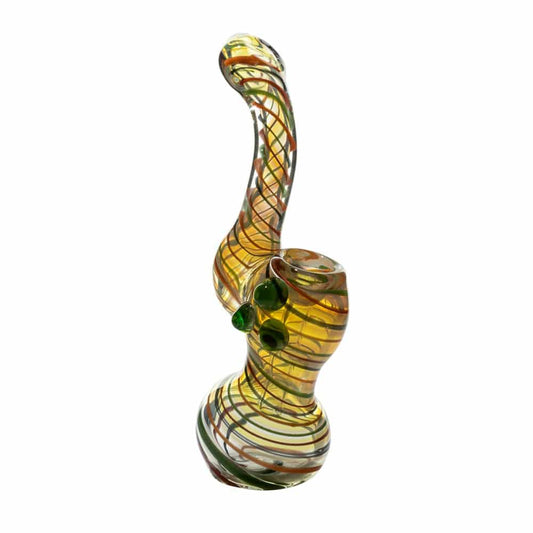 6" Swirl Color Fumed Bubbler image 0