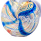 4" Silver Fumed Twisted Spoon Pipe image 4