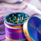 Rolling Tray &amp; Grinder Bundle - Amethyst x Rainbow image 3