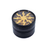 Lightning Bolt 4-Piece Herb Grinder - 63mm - Gold image