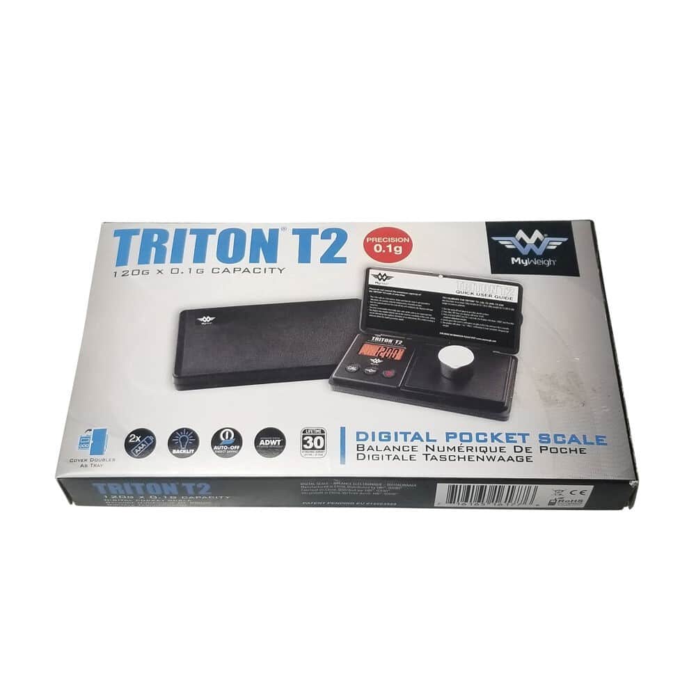 Triton T2-120 Digital Pocket Scale - 120g x 0.1g image 2