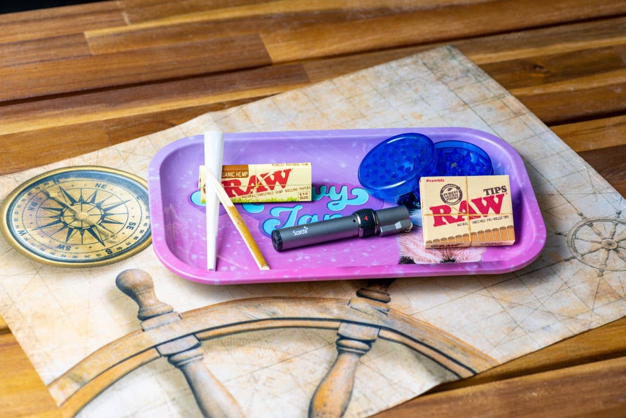 Meowy Jane Rolling Tray image 5