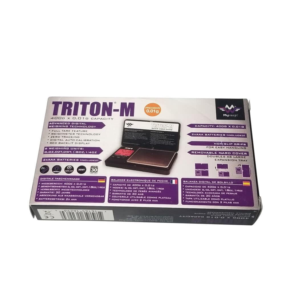 Triton-M-400 Digital Pocket Scale - 400g x 0.01g image 3
