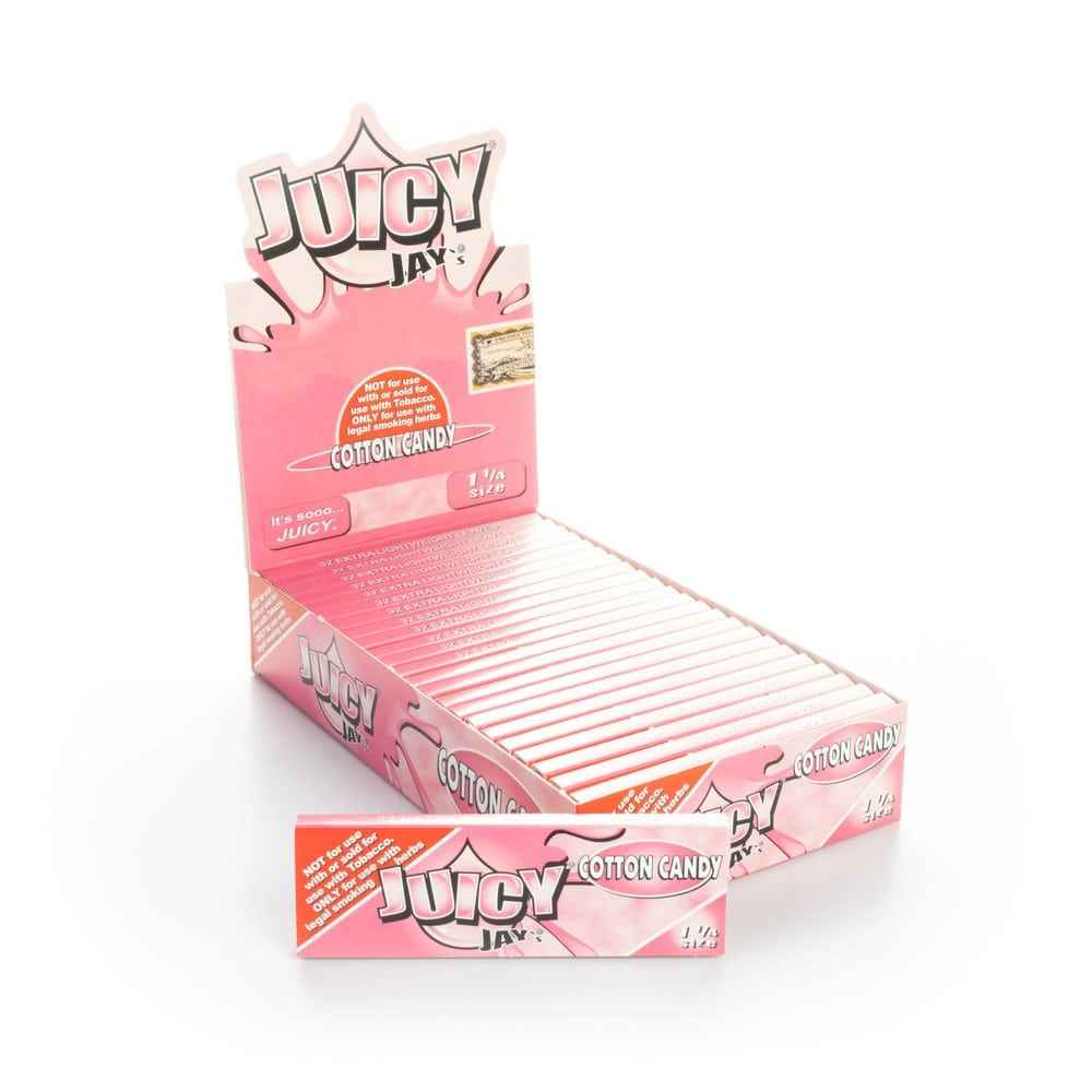 Juicy Jay's Rolling Papers - Cotton Candy - 1 1/4"