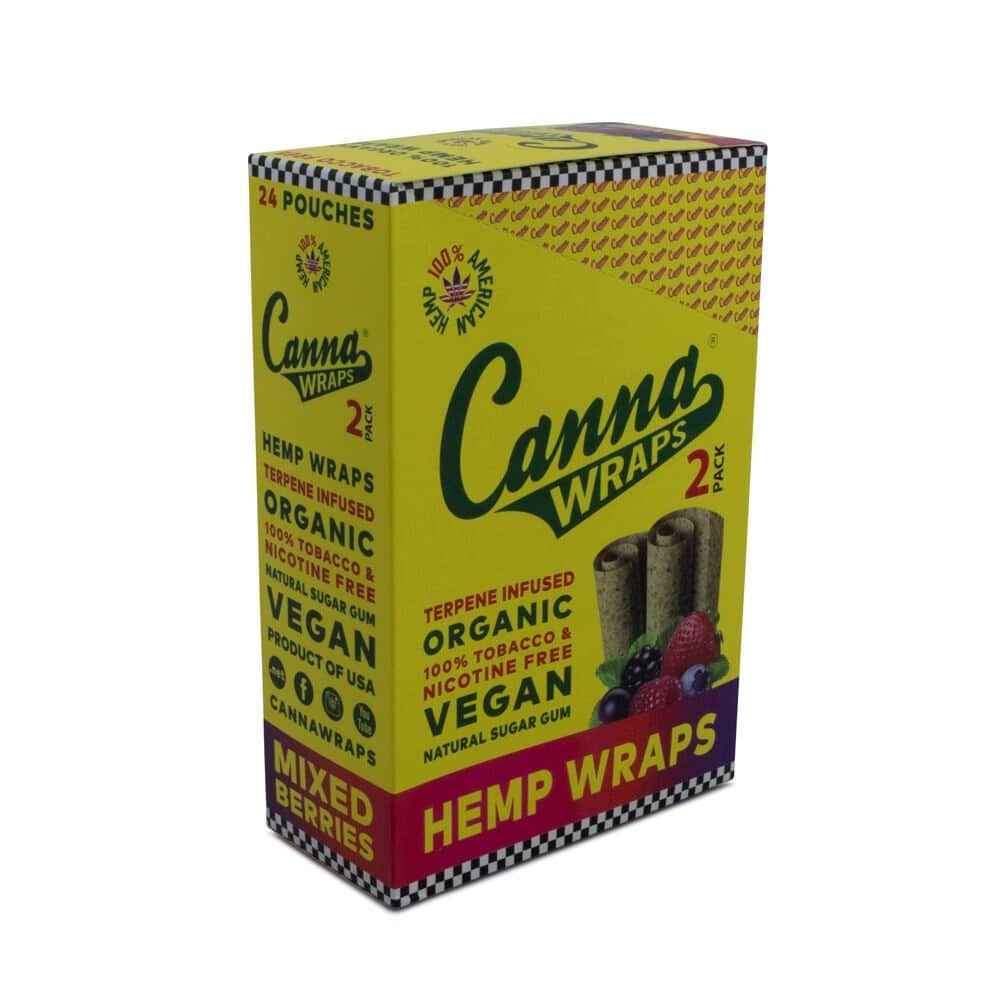 Canna Wraps Hemp Wraps - Mixed Berries