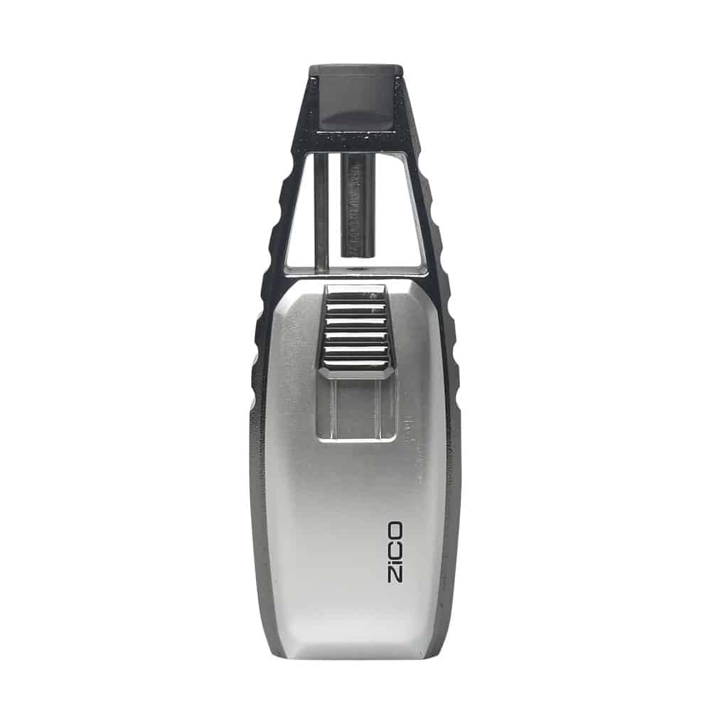 Zico Torch ZD-60 Single Jet Flame Lighter - Silver image