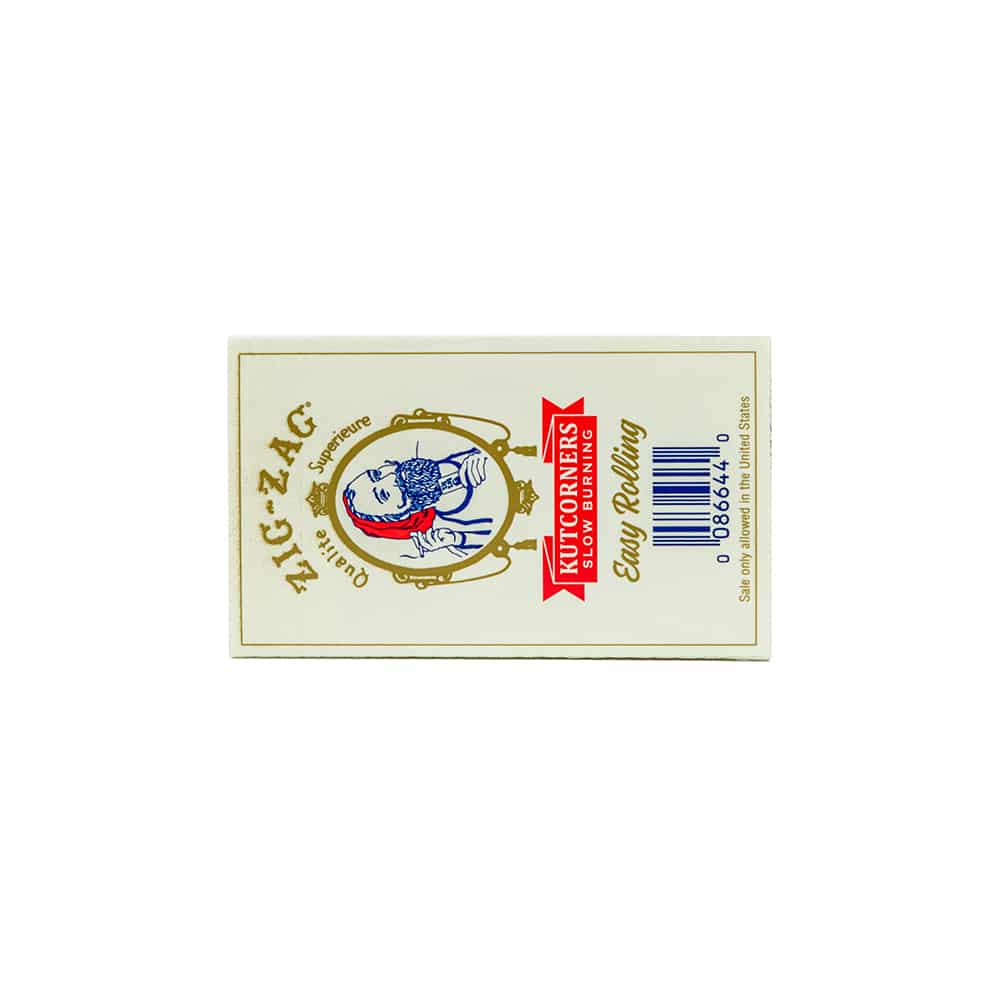 Zig-Zag Kutcorners Slow Burning Rolling Papers - Single Wide image 1