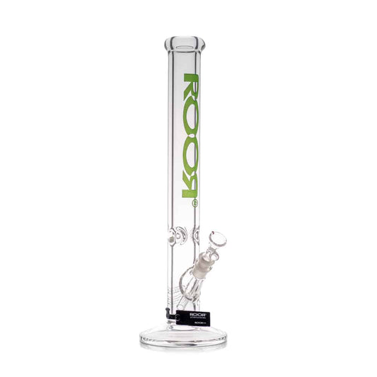 RooR 18" Straight Tube Bong - Green image 1