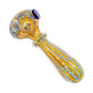 4" Gold Fumed Ring Spoon Pipe image 2