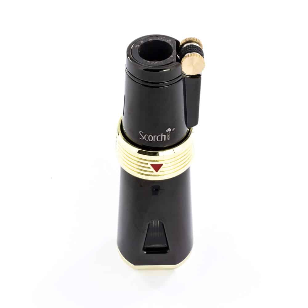 Scorch Torch Silo - Single Jet Flame Lighter - Black image