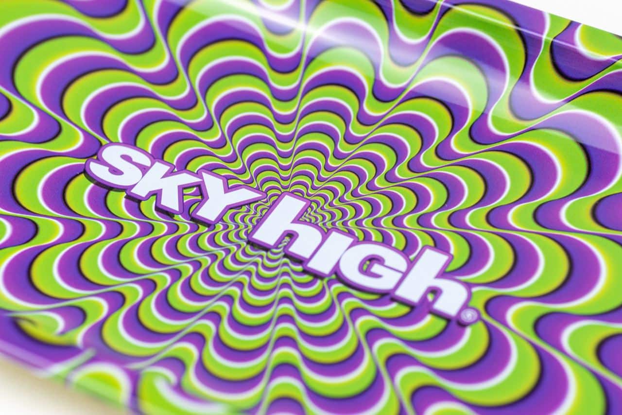 Sky High Rolling Tray - Trippy image 4