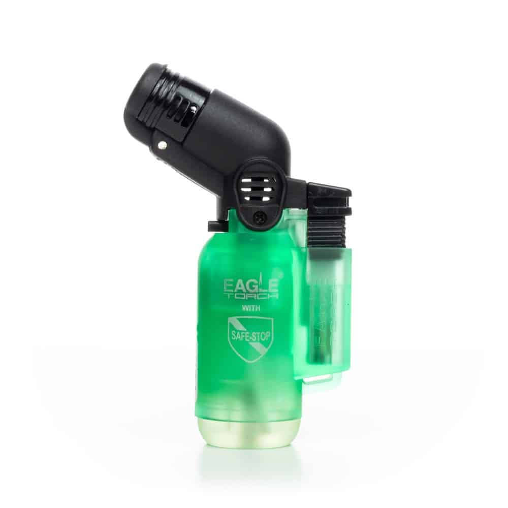 Eagle Torch 3.25" Angle Torch Lighter - Green image