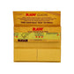 RAW Classic Connoisseur Rolling Papers with Tips - 1 1/4" image 2