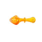 3.5" Gold Fumed Ring Mushroom Spoon Pipe image 2
