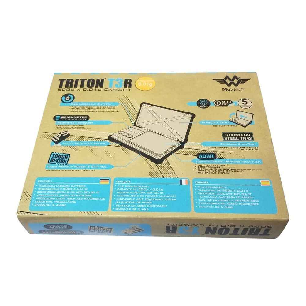 Triton T3R-500 Digital Pocket Scale - 500g x 0.01g
