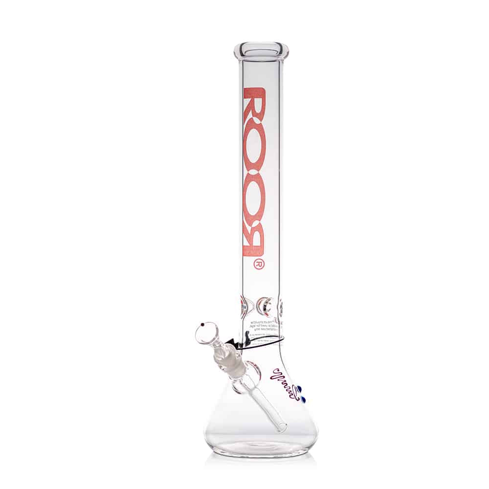 RooR 18" Beaker Bong - Red image 1