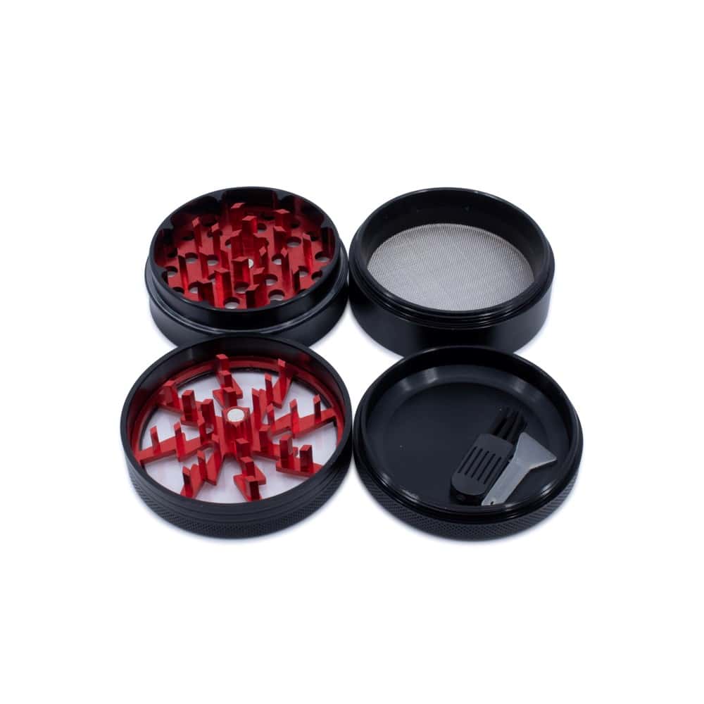 Lightning Bolt 4-Piece Herb Grinder - 63mm image 3