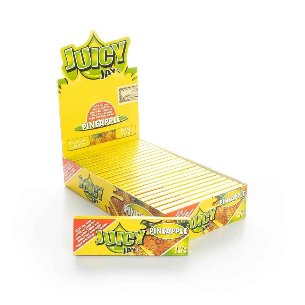 Juicy Jay's Rolling Papers - Pineapple - 1 1/4"