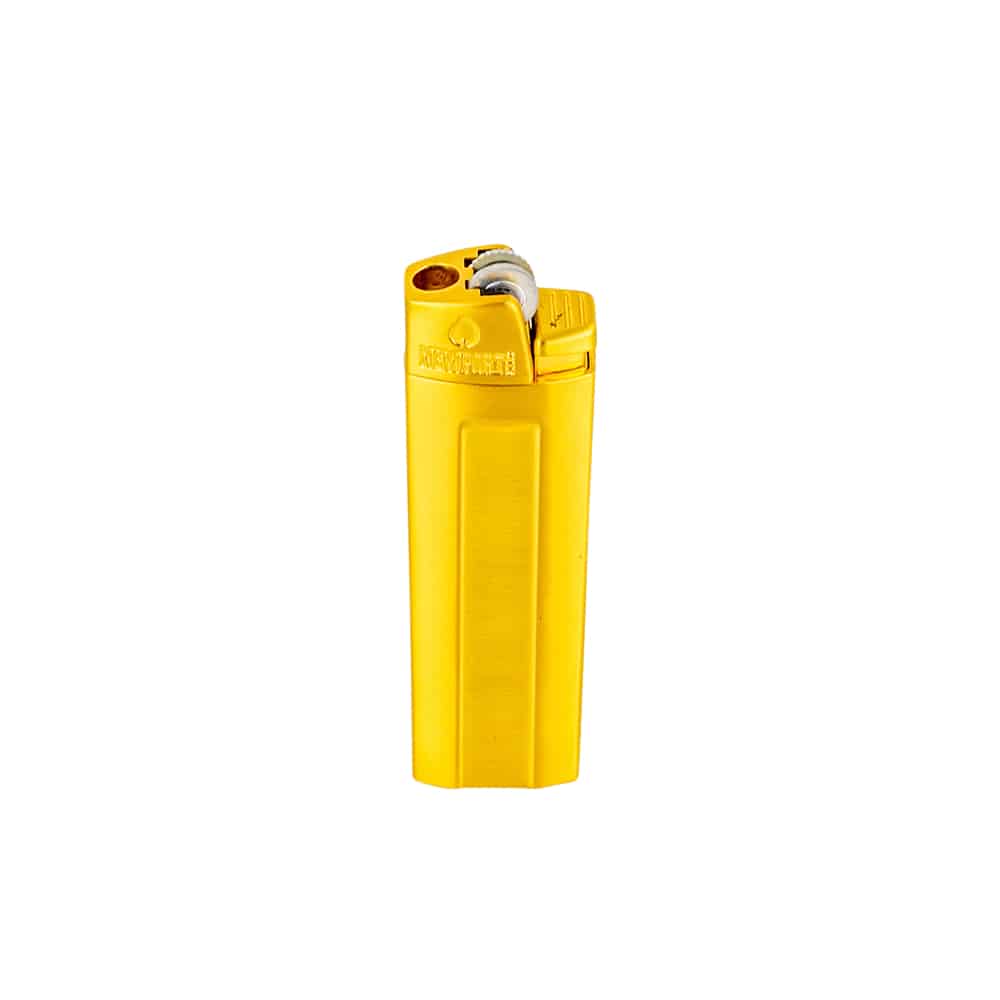 Newport Zero - Metal Wheel Pocket Sized Single Jet Flame Torch Lighters - Gold image