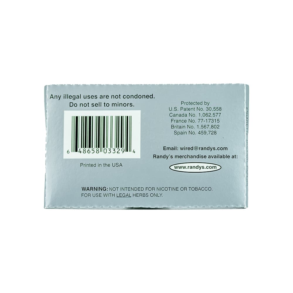 Randy's Wired Rolling Papers - 1 1/4" image 1