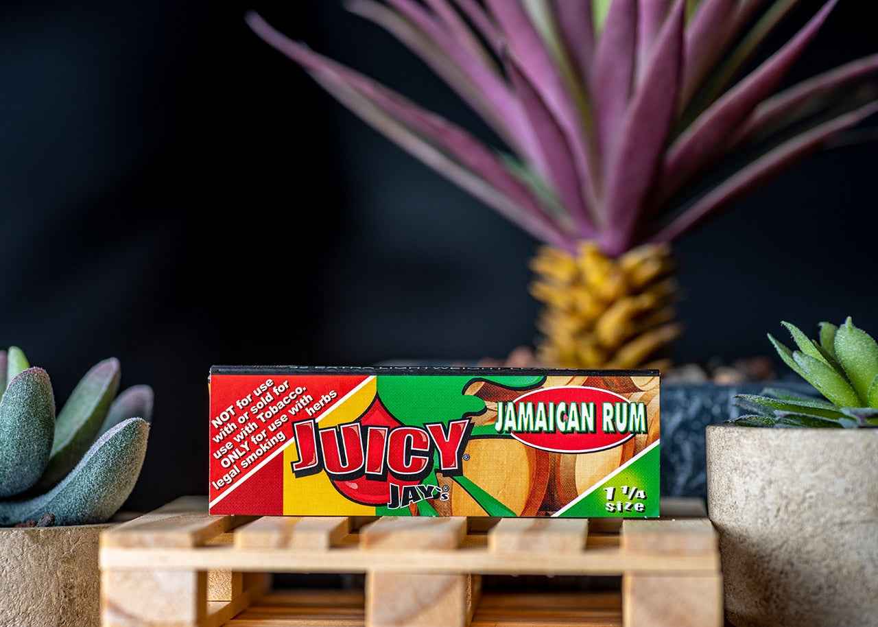 Juicy Jay's Rolling Papers - Jamaican Rum - 1 1/4"