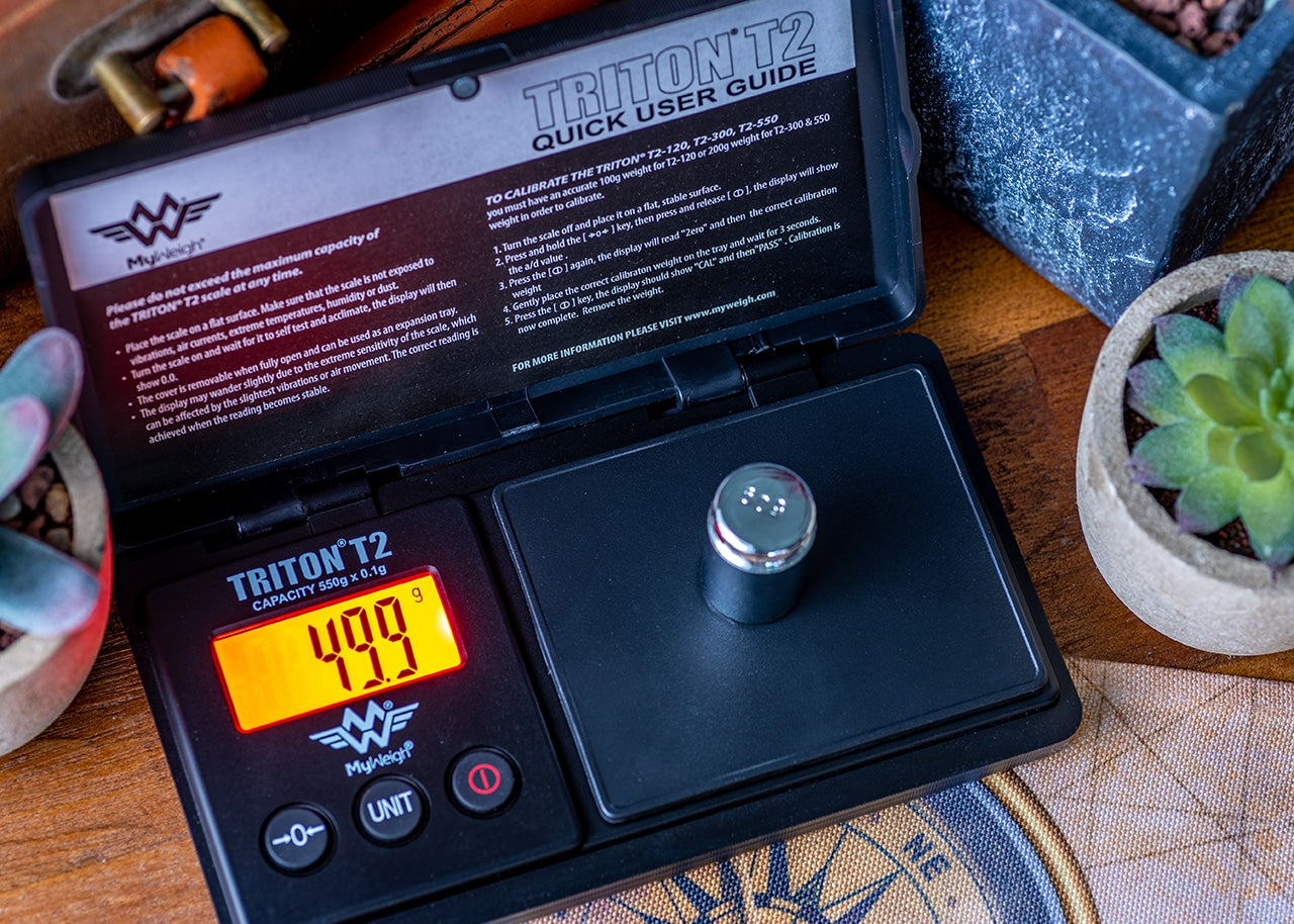 Triton T2-550 Digital Pocket Scale - 550g x 0.1g image 3