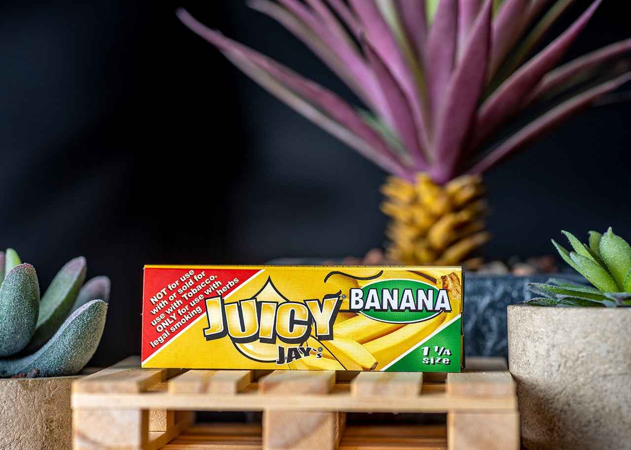 Juicy Jay's Rolling Papers - Banana - 1 1/4"