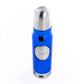 Scorch Torch Bullet - Single Jet Flame Lighter - Silver &amp; Blue image