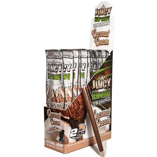 Juicy Jay Hemp Wraps - Coconut Cream image 0