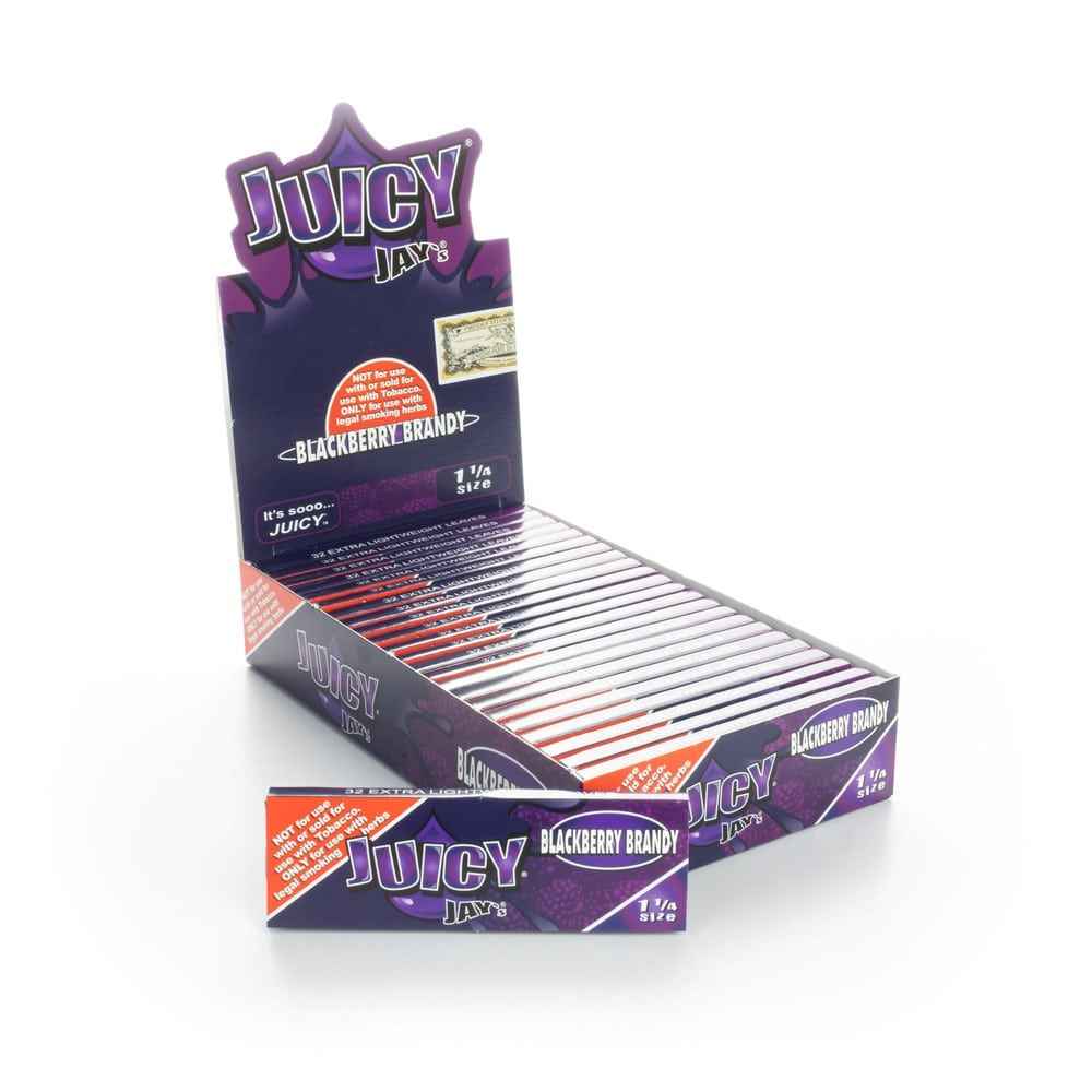 Juicy Jay's Rolling Papers - Blackberry Brandy - 1 1/4"