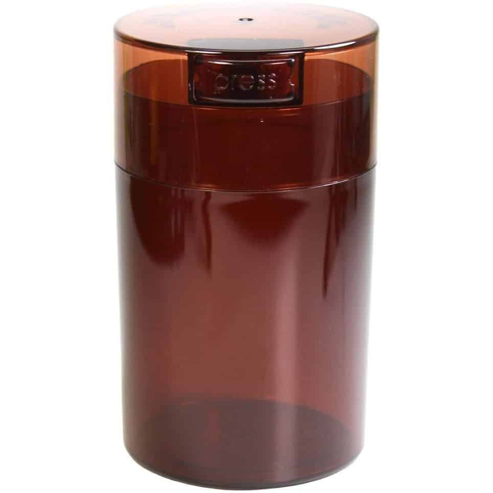 Tightvac 6oz Vacuum Sealed Container - Coffee Tint image