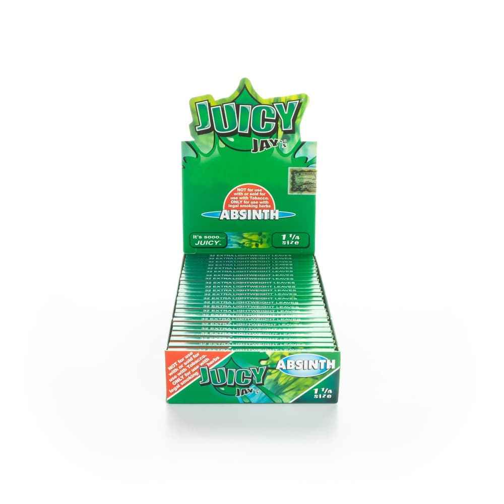 Juicy Jay's Rolling Papers - Absinth - 1 1/4"