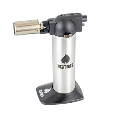 Newport Zero 6" Regular Torch Lighter - Silver image
