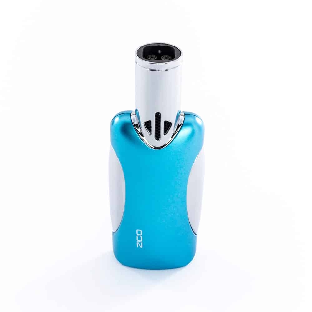Zico Torch ZD-46 Quad Jet Flame Lighter - Blue image