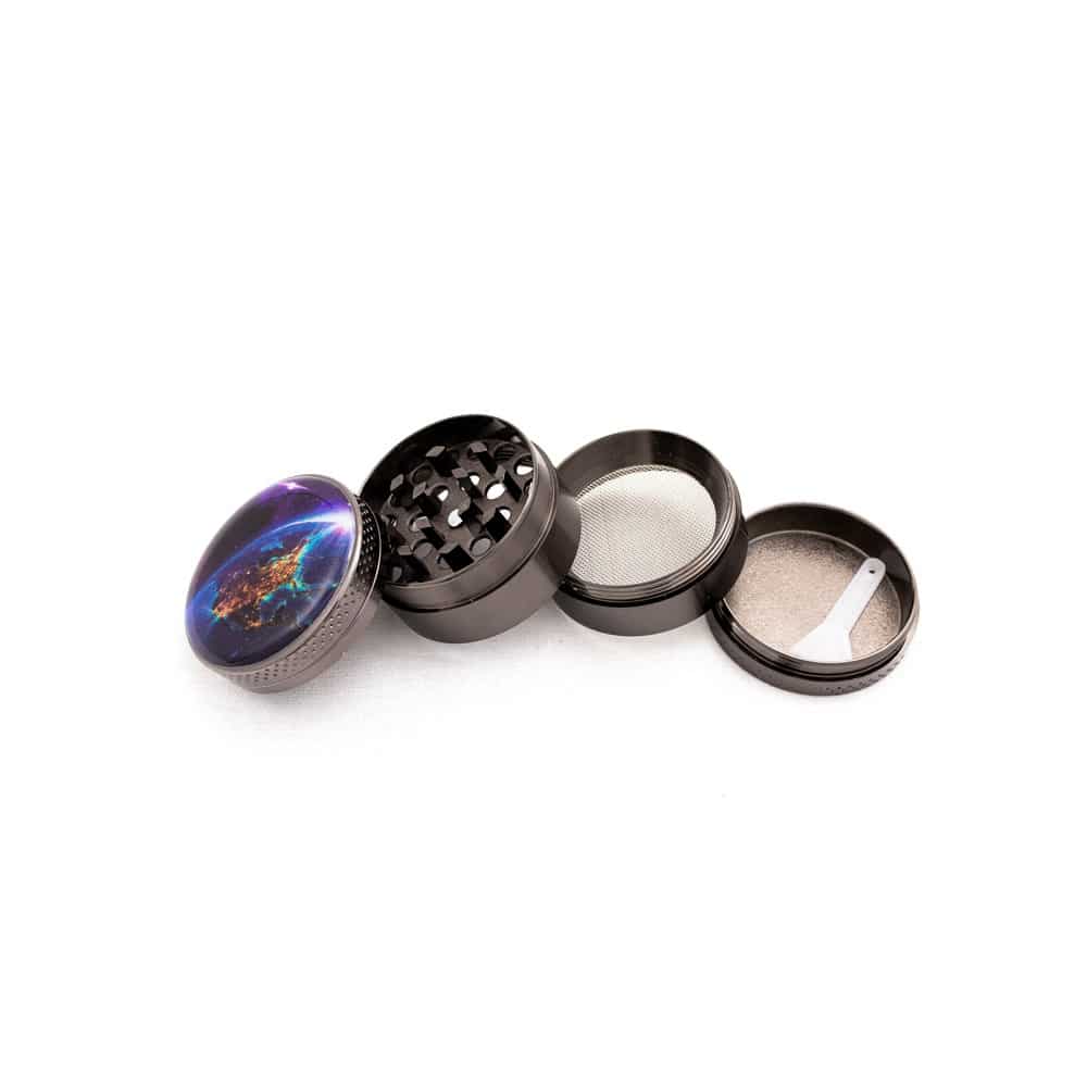 Sky High 4-Piece Herb Grinder - 'Merica - 40mm image