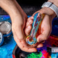 4.5" Silver Fumed Rod Spoon Pipe image 7