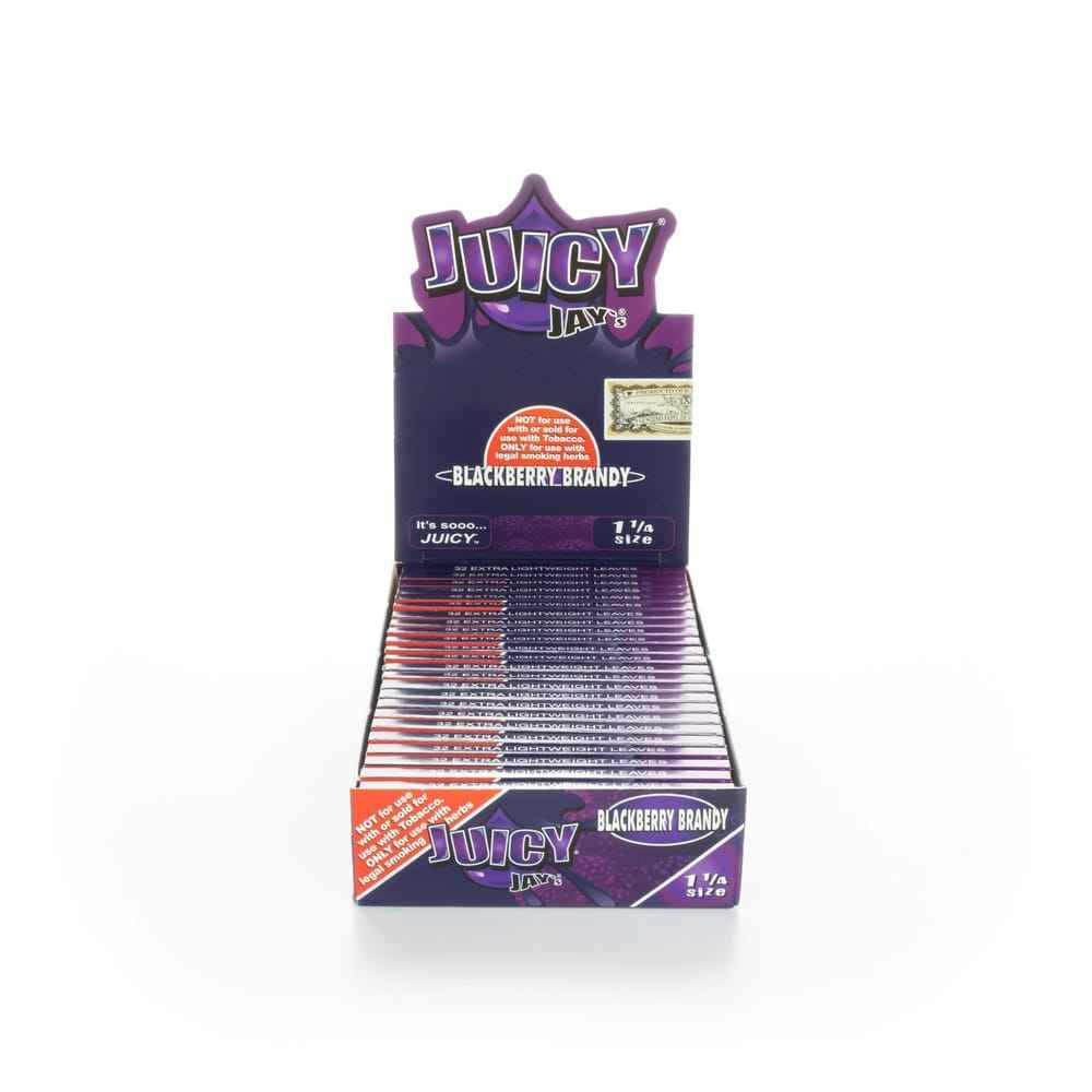 Juicy Jay's Rolling Papers - Blackberry Brandy - 1 1/4"