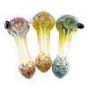 4.5" Silver Fumed Spoon Pipe image 0