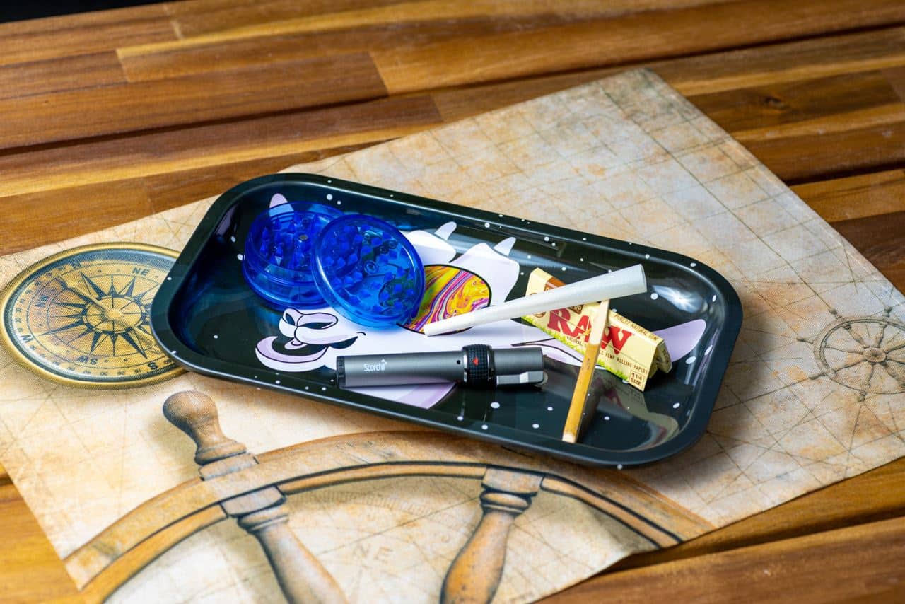 Funky Goat Rolling Tray image 5