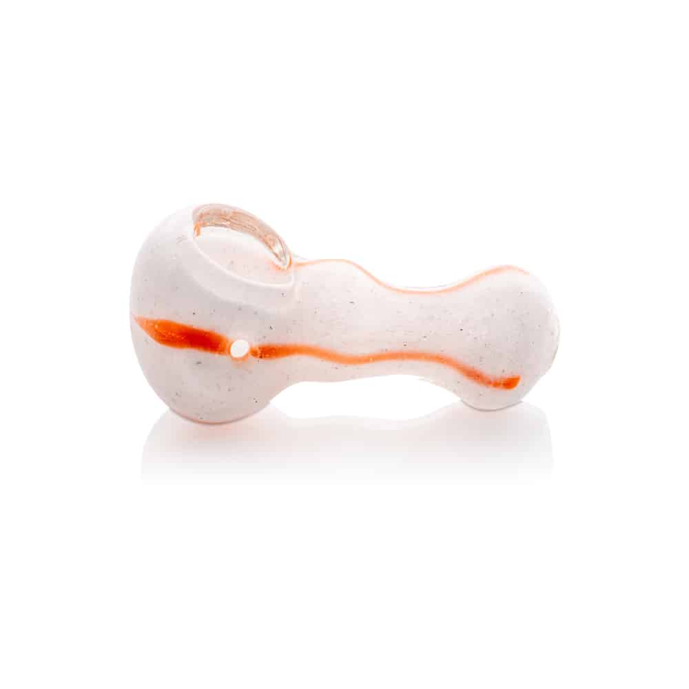 2.5" Frit Swirl Peanut Spoon Pipe image 7