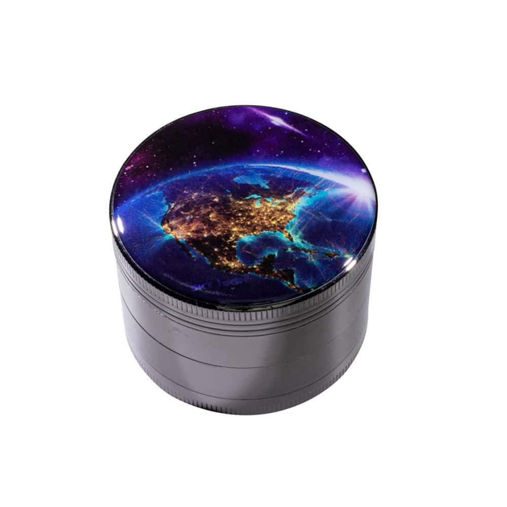 Sky High 4-Piece Herb Grinder - 'Merica image 0