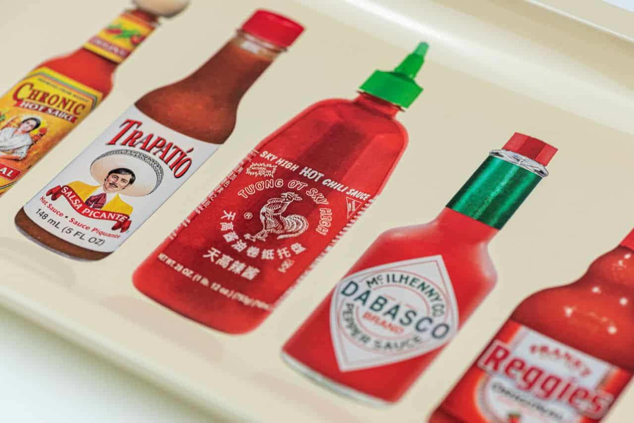 Sky High Rolling Tray - Hot Sauce image 4