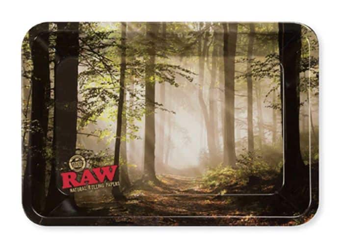 RAW Rolling Tray - Smokey Forest - Mini image