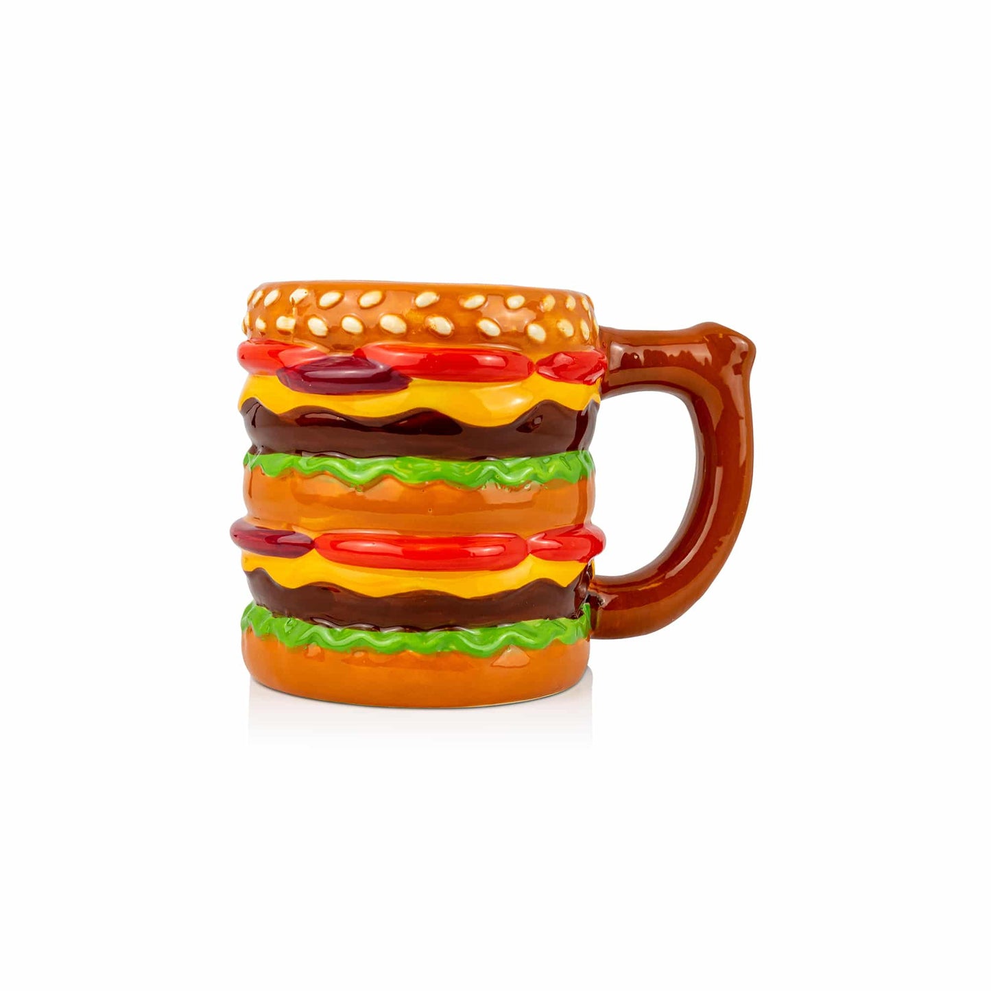 Ceramic Coffee Mug Pipe - 10.5oz Burger image 1