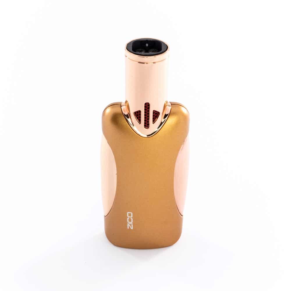Zico Torch ZD-46 Quad Jet Flame Lighter - Gold image