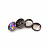 Sky High 4-Piece Herb Grinder - Rainbow Ink - 40mm image