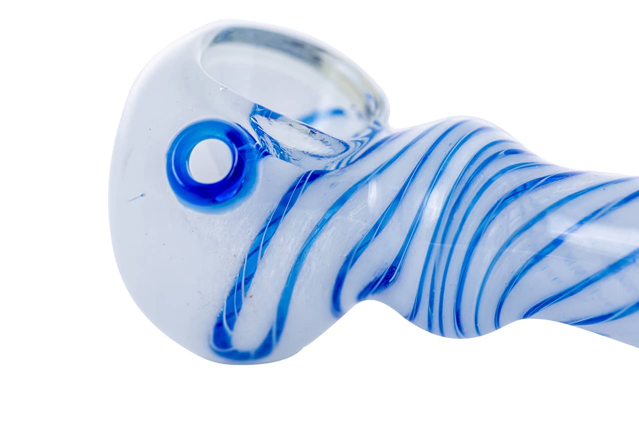4" Frit Mid Spoon Pipe image 6
