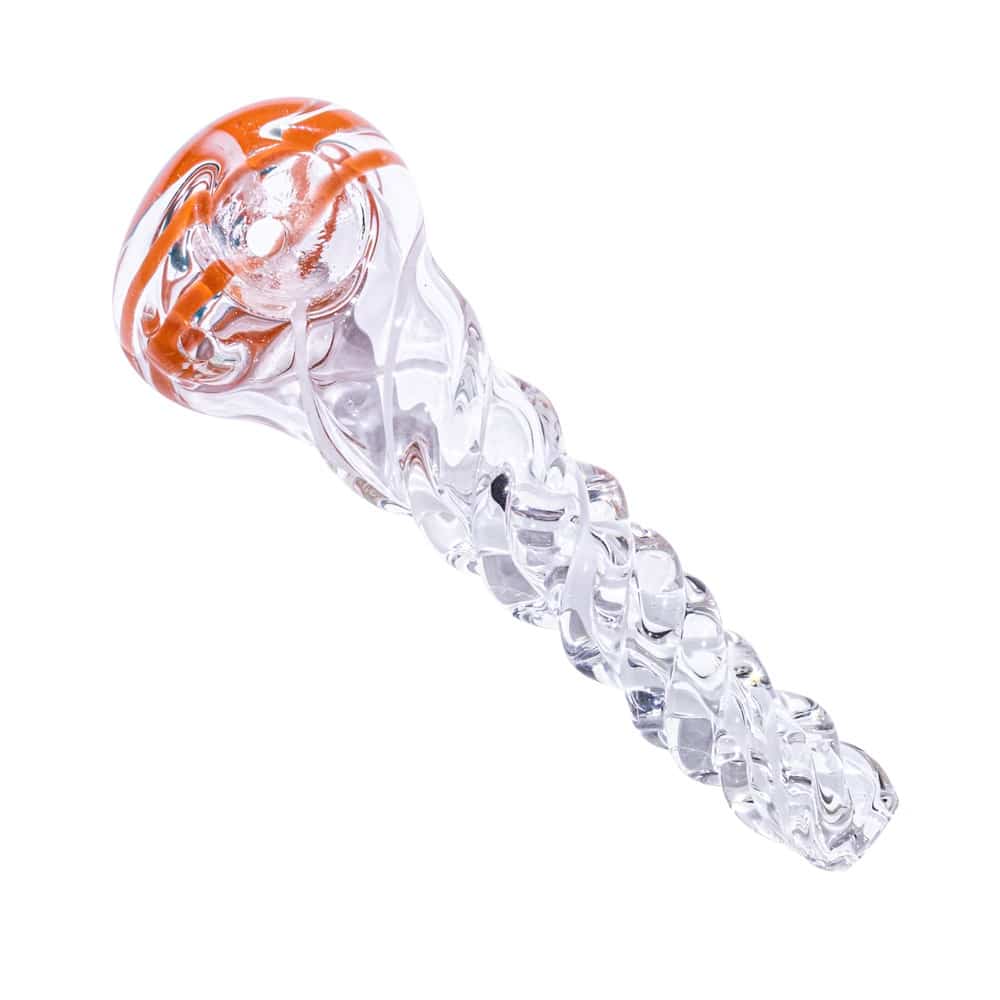 4" Glass Spoon Pipe image 6