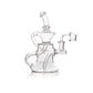 7" Clear Recycler Dab Rig image 0