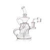 7" Clear Recycler Dab Rig image 0